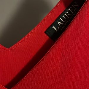 Ralph Lauren red dress